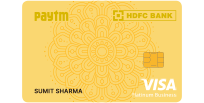 Paytm HDFC Bank Business Credit Card